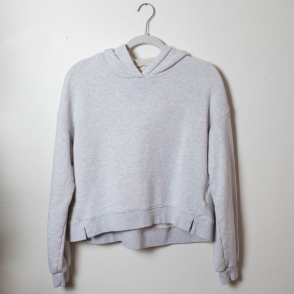 Madewell MWL Airyterry Hoodie Sweatshirt & Shorts Set - Picture 4 of 7